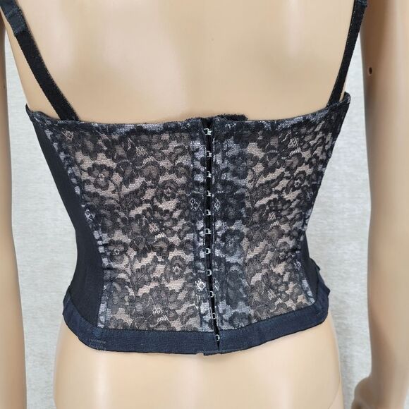 Hollywood Maxwell Definitely Yours V-Ette 40s 50s Whirlpool Corset Bra 32B RARE - Picture 9 of 16